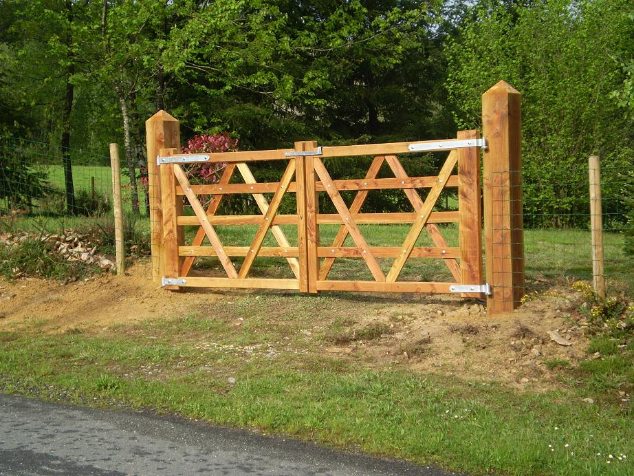 Wooden Five Bar Gates